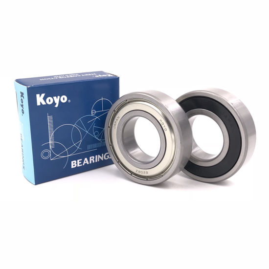 Koyo עמוק Groove כדור Bearing 6213 6215 6217 6219 6221 עבור מכונות טקסטיל / מכונות חקלאיות
