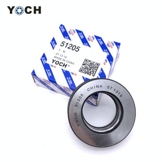 סין יצרן Yoch Bearing 51200 51202 51204 51206 51208 (8200 8202 8204 8206 8208) דחף כדור Bearing