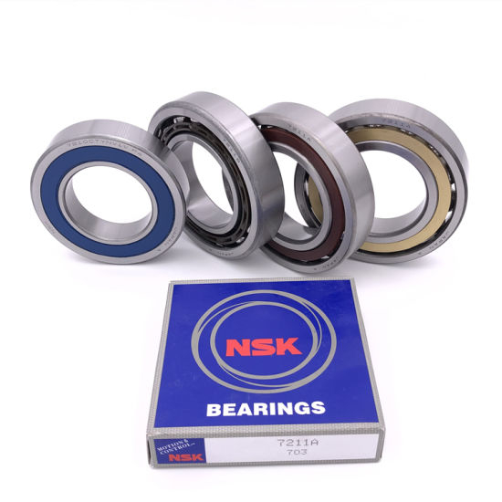 NSK זוויתית קשר כדור Bearing 7201C 7203C 7205C 7207C 7209C גריסה גלגל ציר Bearing