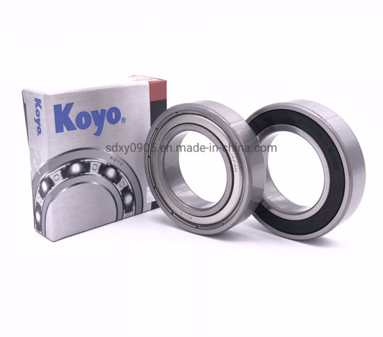 חלקי אופנוע מיסב כדור חריץ Koyo 6207