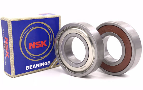 NSK / KOYO / NTN / NACHI מפיץ אספקת עמוק Groove Bearing 6201 6203 6205 6207 6209 6211 עבור חלקי חילוף לרכב / מכונות חקלאיות / חלקי חילוף