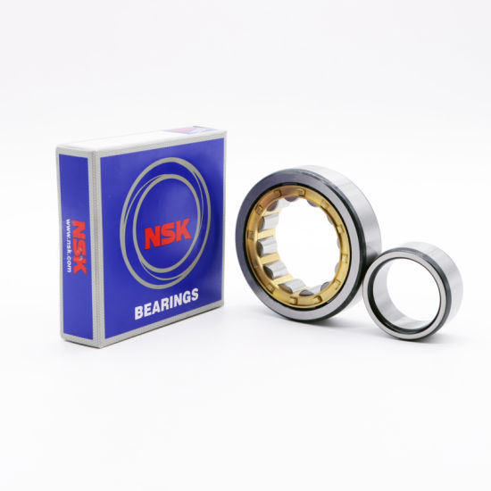 NSK גלילי גליל Bearing NU203EM C3 עבור מכונת חשמל במהירות גבוהה